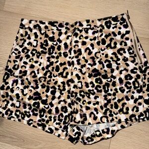 FOREVER 21 Leopard Print Shorts